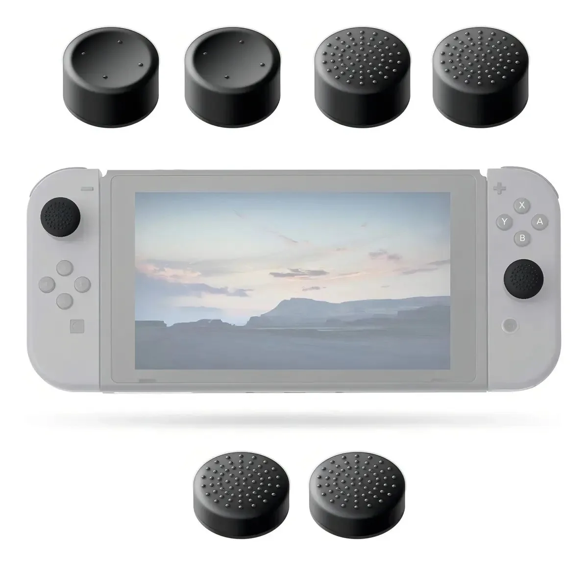 Alças profissionais para Nintendo Switch + cor preta