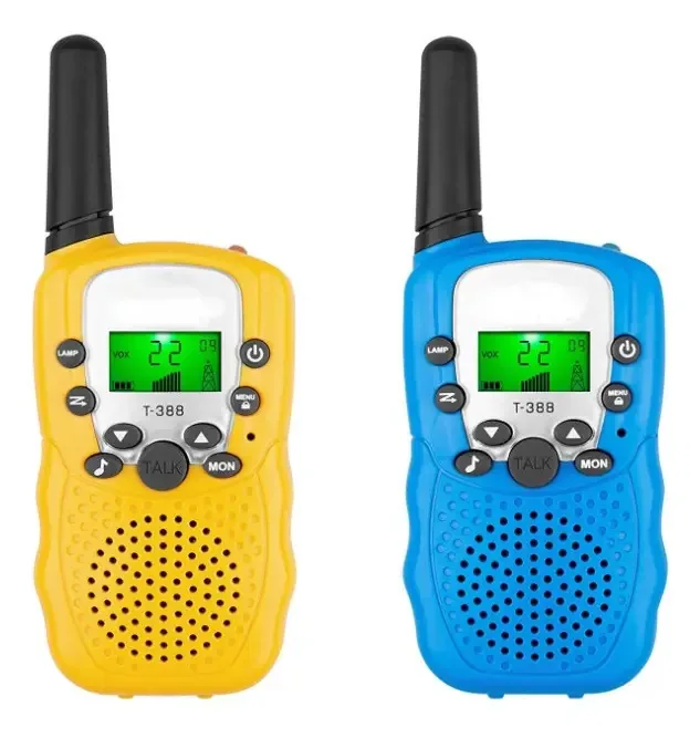 Conjunto de 2 peças de Walkie Talkies para crianças