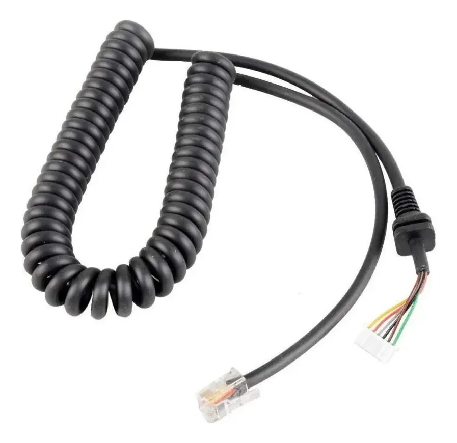 Cabo de microfone Yaesu Ft 2600 2800 2900 Mh48a6j Mh 36b6j
