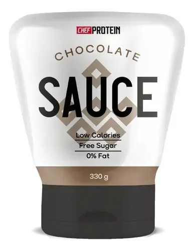 Molho Chef Sauce 330 Grs. Sabor de chocolate Chef Protein
