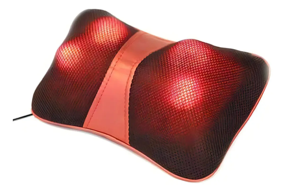 Massageador De Pescoço E Lombar Com Infra E Veicular