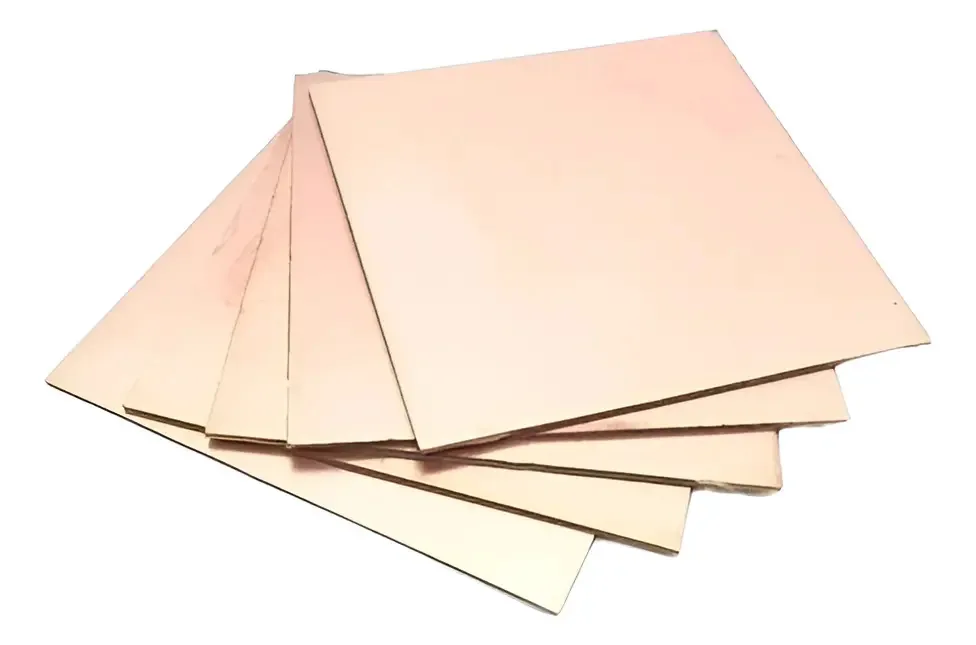 30 peças de placa fenólica, PCB de cobre de 1 face de baquelite de 5x5cm