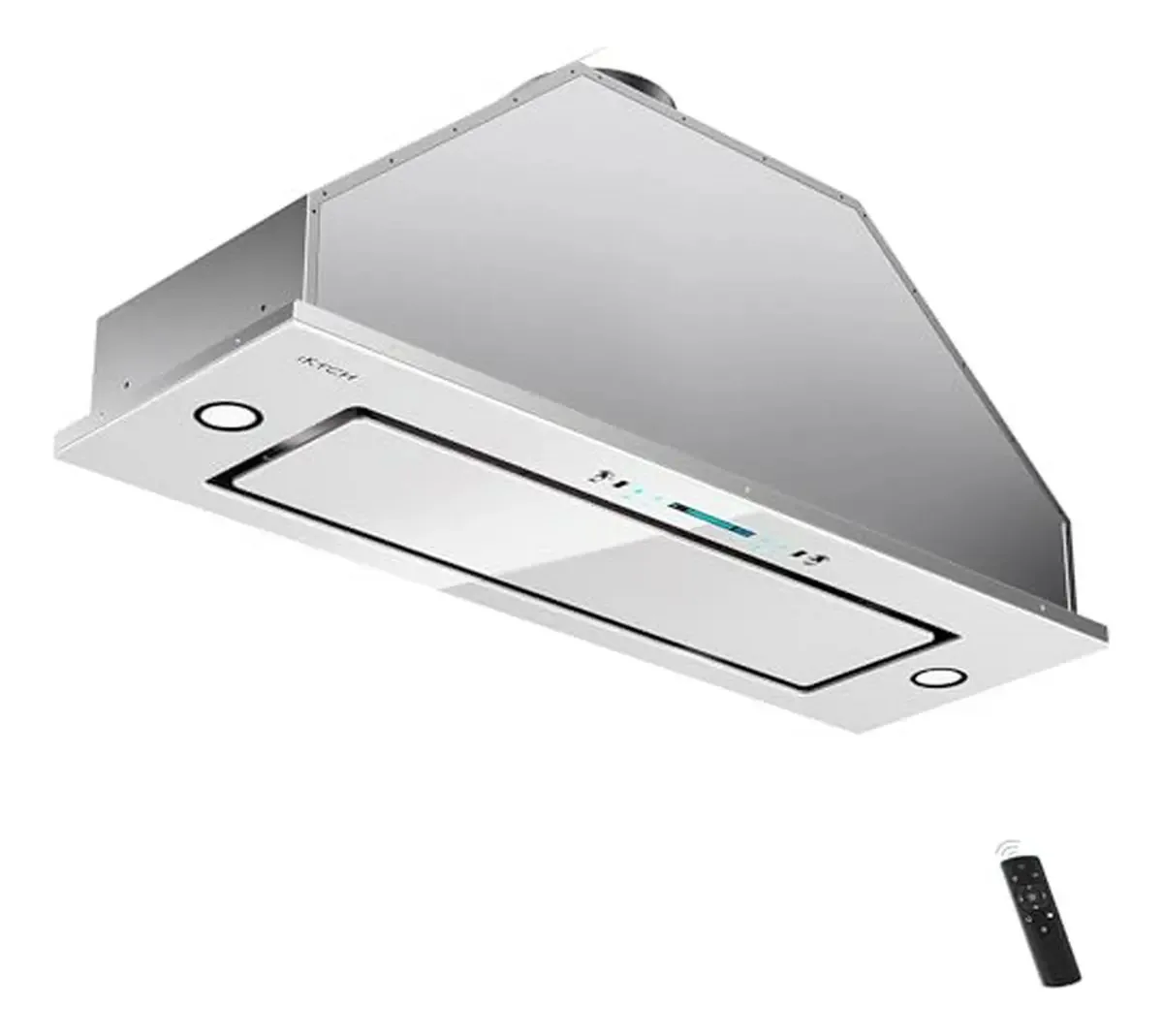 Exaustor Iktch 36, 900 Cfm, aço inoxidável branco