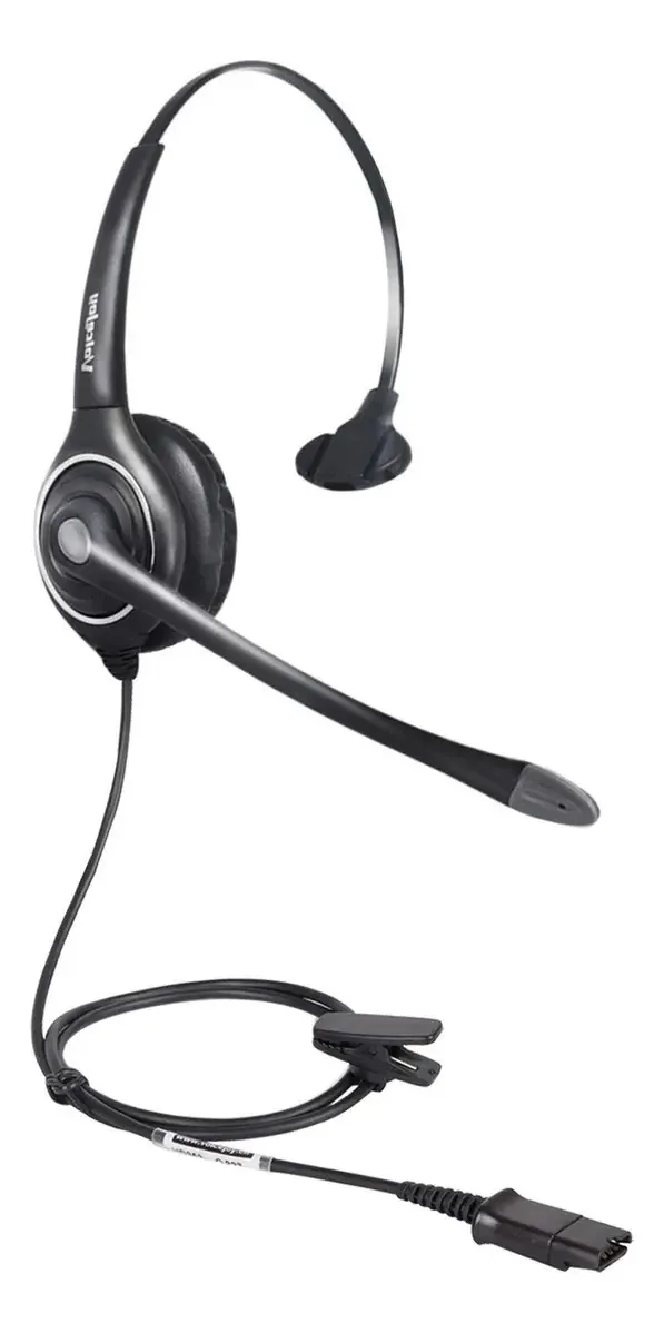 Voicejoy Hd253 - Fones de ouvido com cancelamento de ruído com QD (desconexão rápida), compatíveis e conector de desconexão rápida Plantronics QD