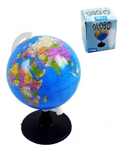 Enfeite Decorativo Globo Terrestre 8,5 Cm