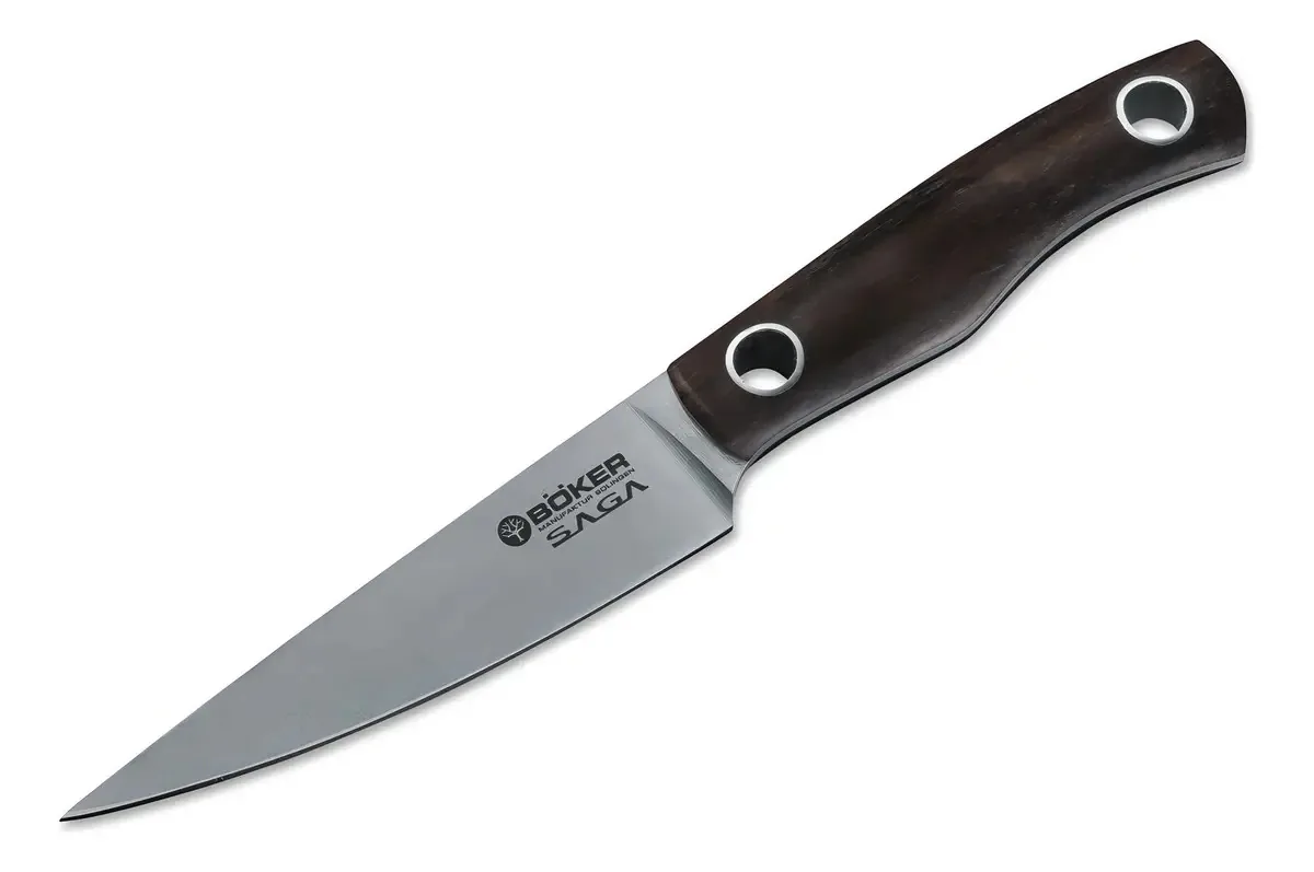 Faca de descascar Boker Grenadill Saga, cor preta