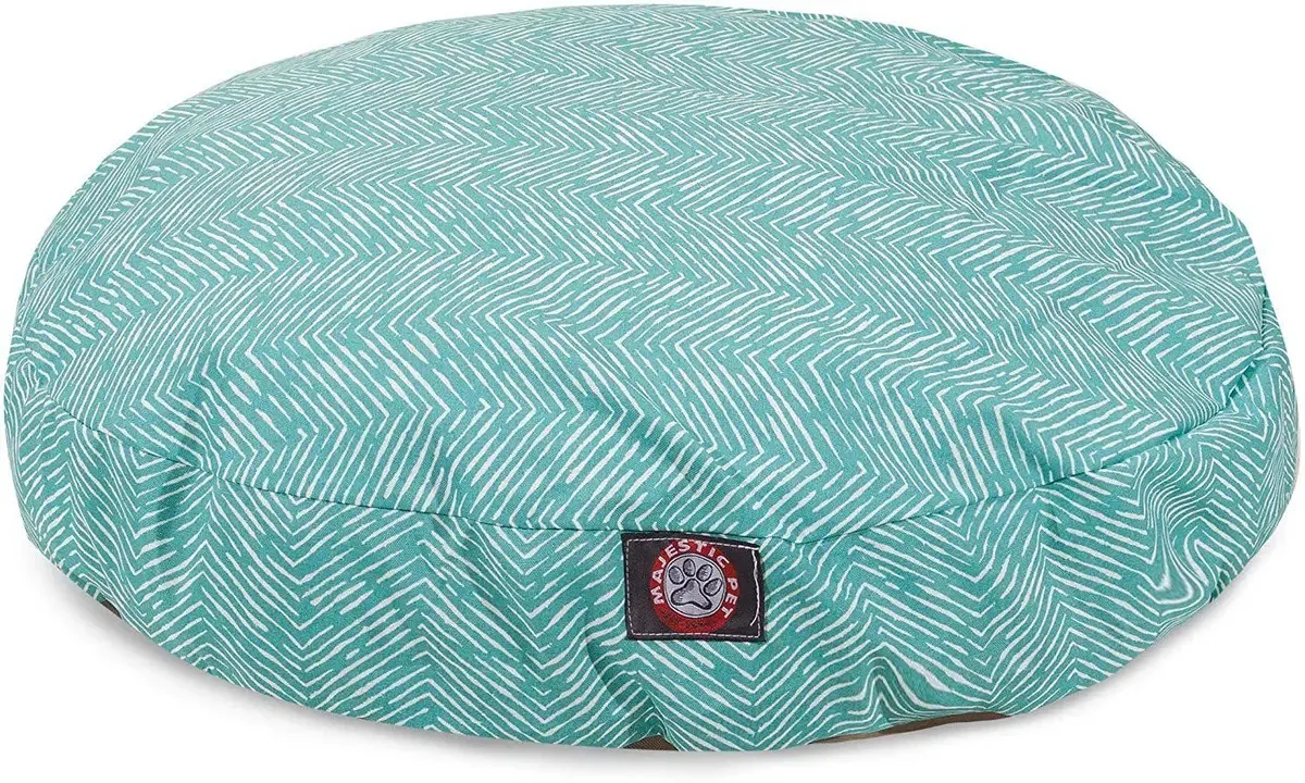 Majestic Pet Teal Native - Cama pequena para cães para I