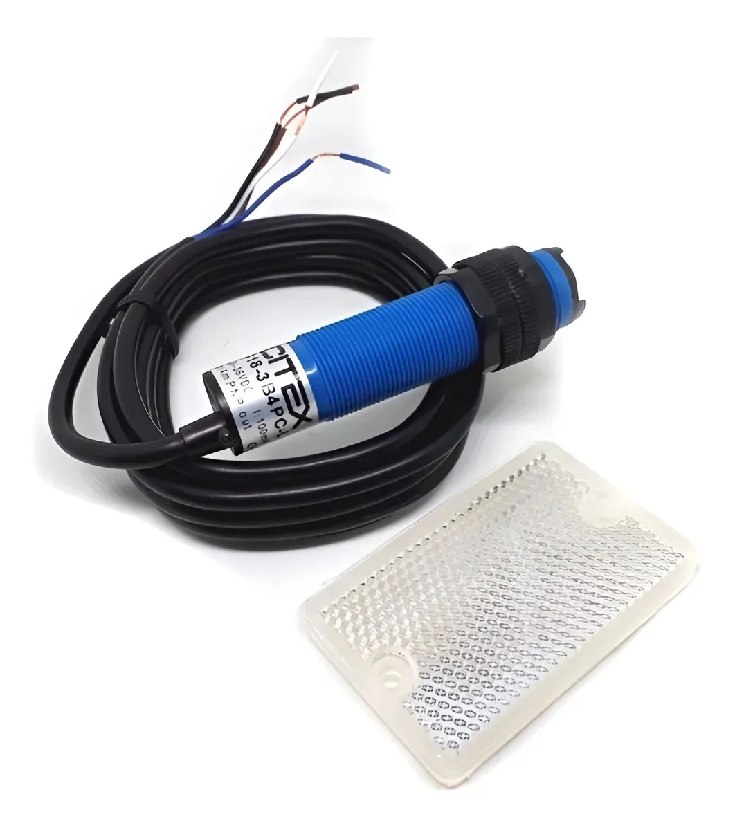 G18-3b4pc Sensor Fotoeletrico 4000mm 6~36vcc Na+nf Pnp
