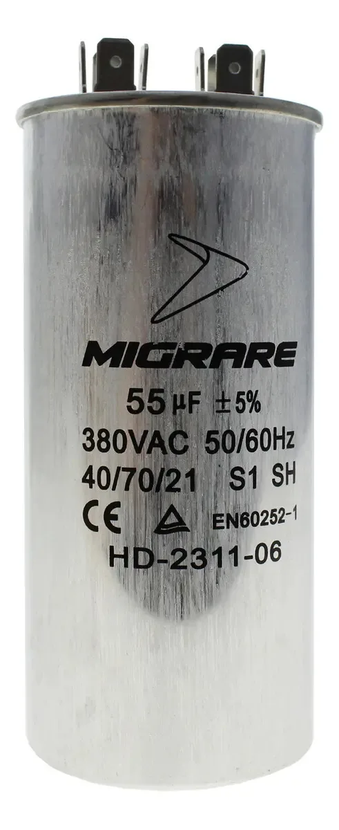 51020026 - Capacitor 55uf/380v Alumínio