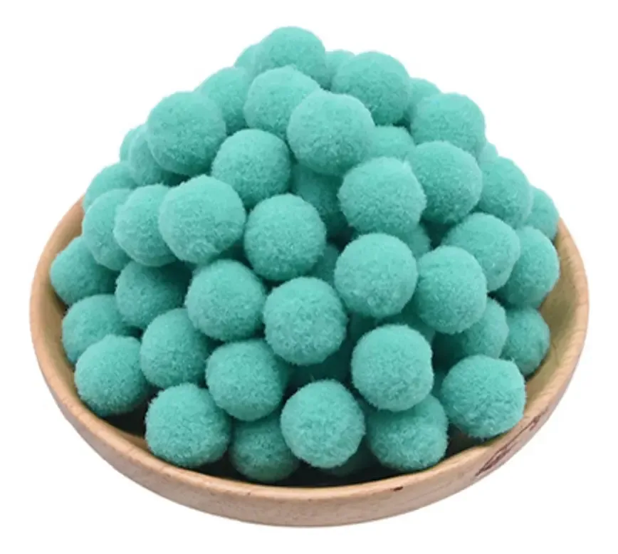 Pompom Bolinha 2cm - 100 Unidades Ro.141007 Cor Verde Jade 110