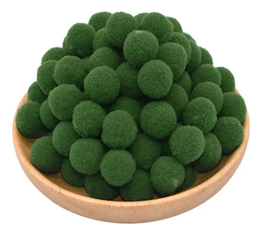 Pompom Bolinha 2cm - 100 Unidades Ro.141007 Cor Verde Musgo 030