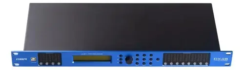 Processador Áudio Digital Dbr Dx48 4 Canais Entrada 8 Saídas