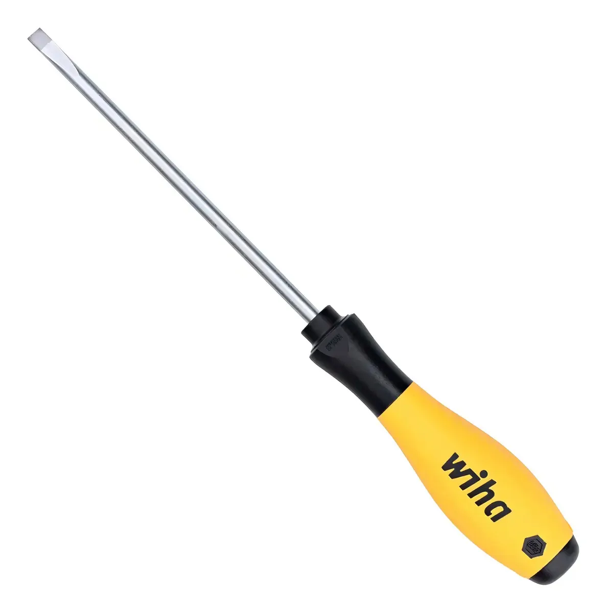 Chave de Fenda Antiestática Grande 6.5x150mm Wiha 30248 Ponta Plana