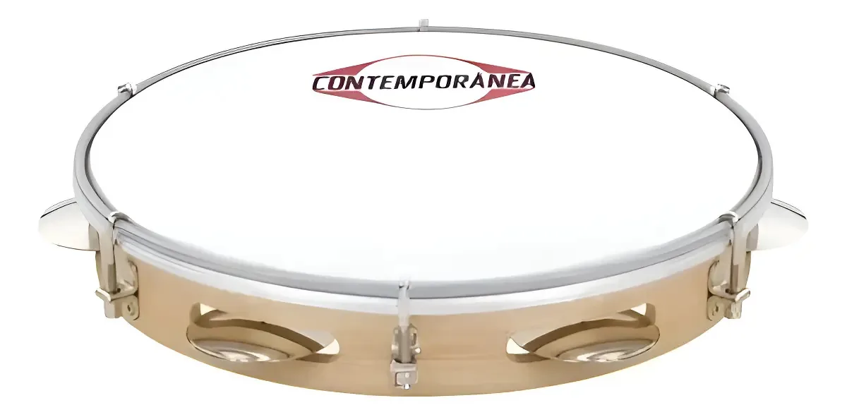 Pandeiro 10 Contemporânea 82lt - Nylon Light Bege