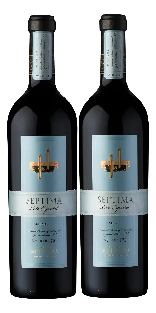 Kit 2 Vinhos Argentino Septima Especial Malbec 750ml
