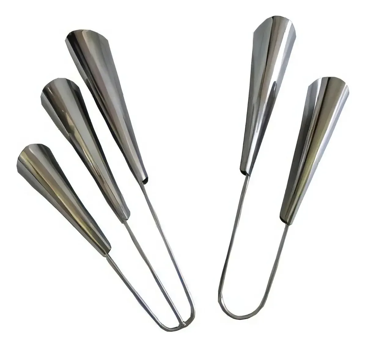 Agogo Triplo Inox -marcatto