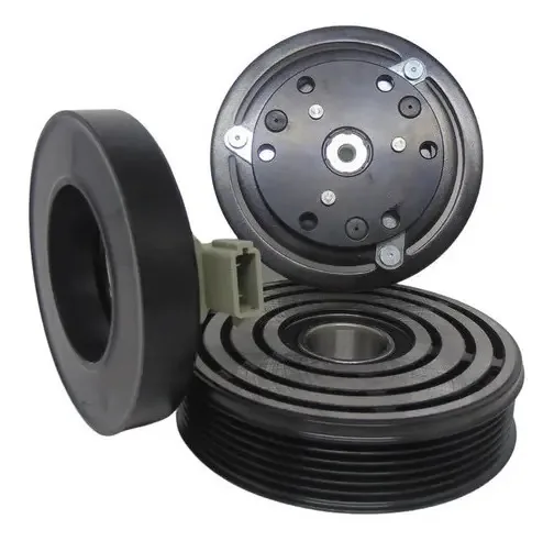 Conjunto Embreagem Compressor Ar Fx15/fs10 Ranger Polia 6pk