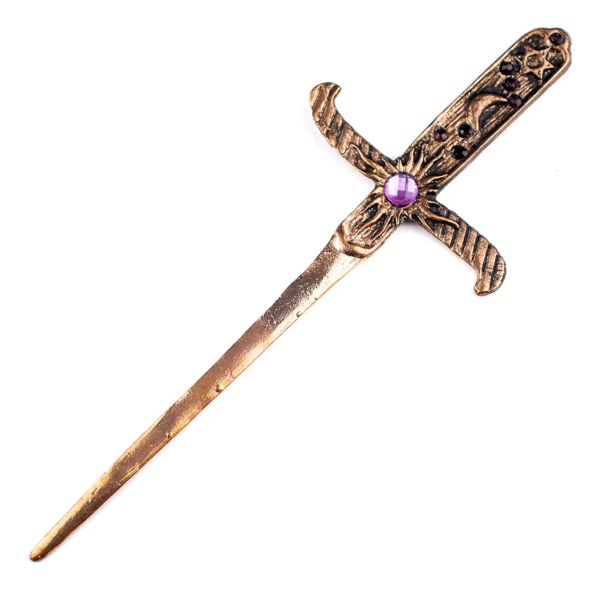 Adaga Antiga Bialluz Presentes LU-PNHME15CERX Metal Cobre Envelhecido 19cm