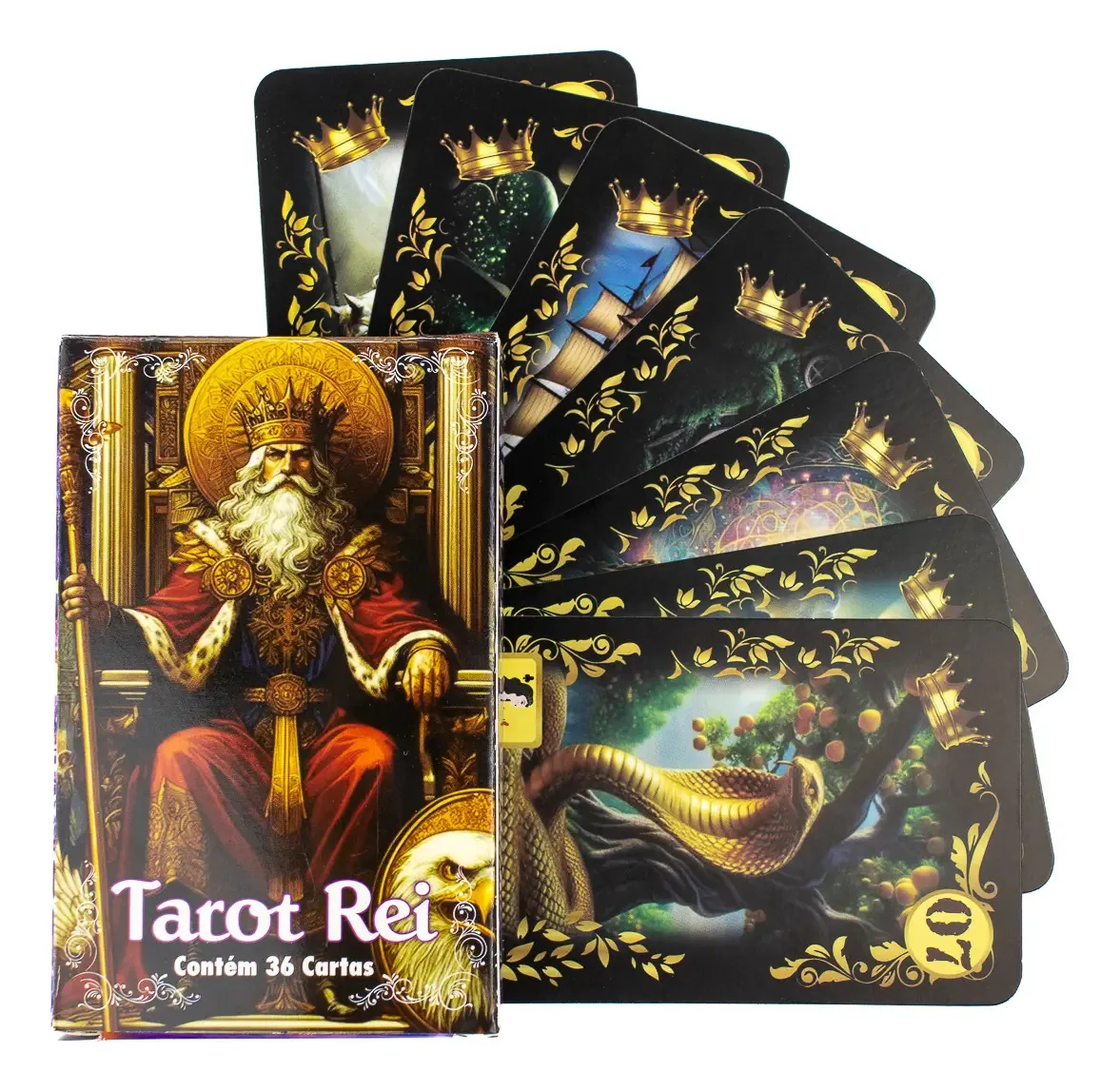 Baralho Tarot Do Rei 36 Cartas Com Manual