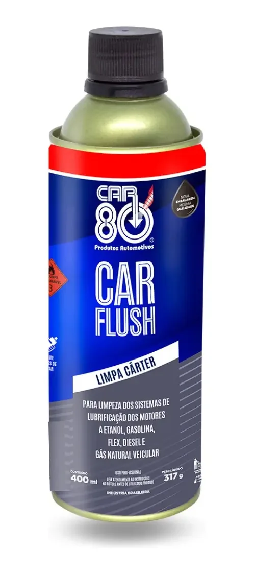 Limpa Carter E Sistema De Lubrificação Motor Car80 Flush