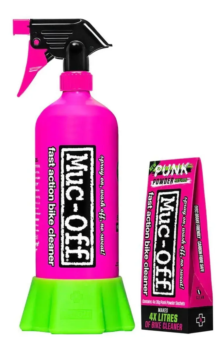 Kit Limpeza Bicicleta Muc-Off Bottle For Life Bundle Garrafa Alumínio