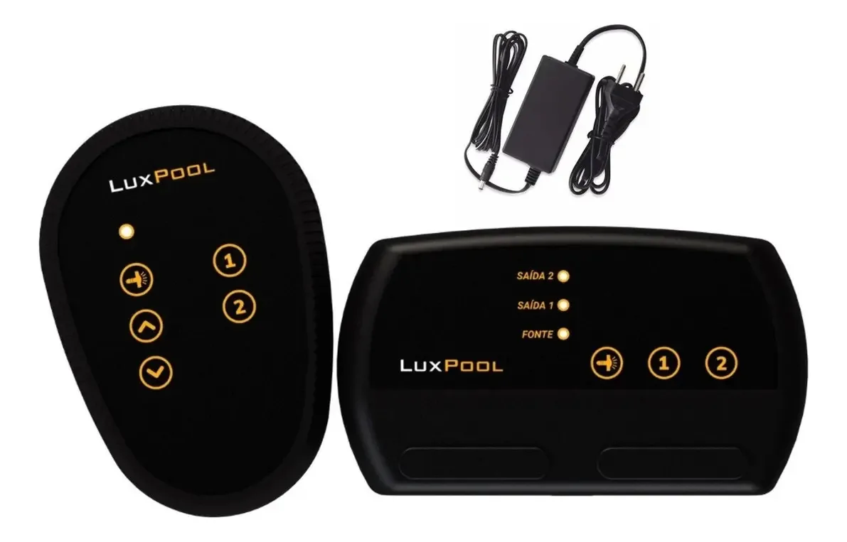 Automação Piscina Luxpool Módulo Rgb Com 2 Saídas Auxiliares 12v