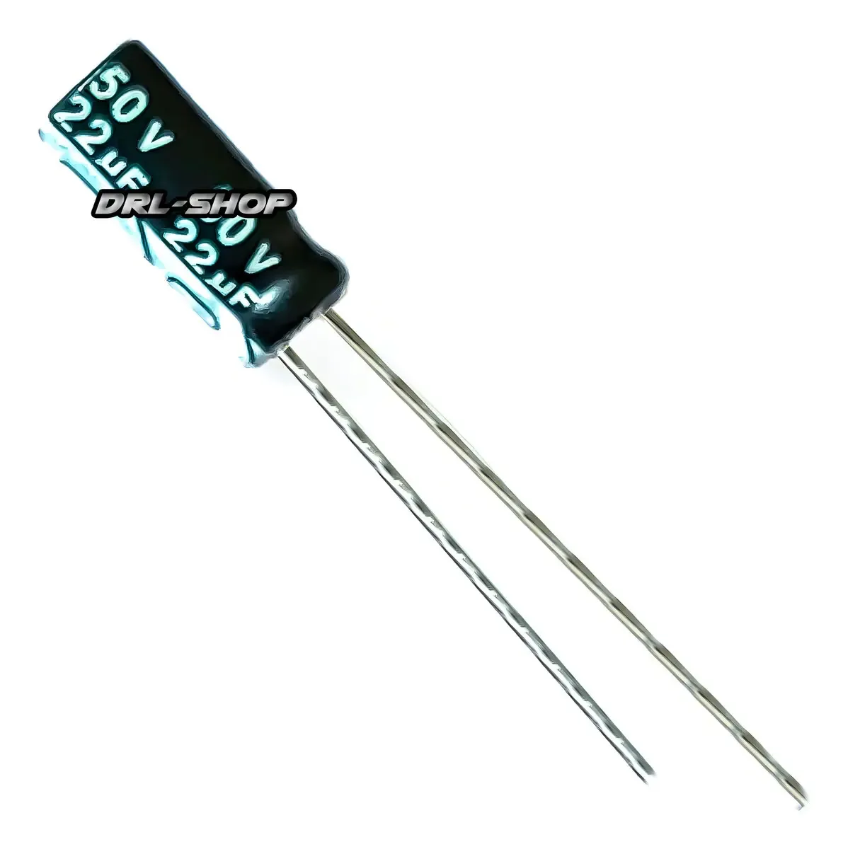 Kit 100 Capacitores Eletrolíticos 22uF 50V 105°C Radial