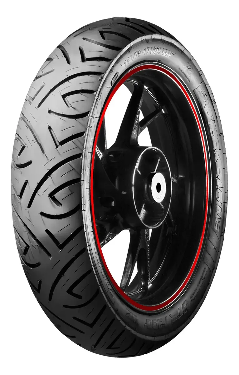 Pneu 140/70-17 Pro Tork Str7000 Traseiro Motos Honda Yamaha Resistente