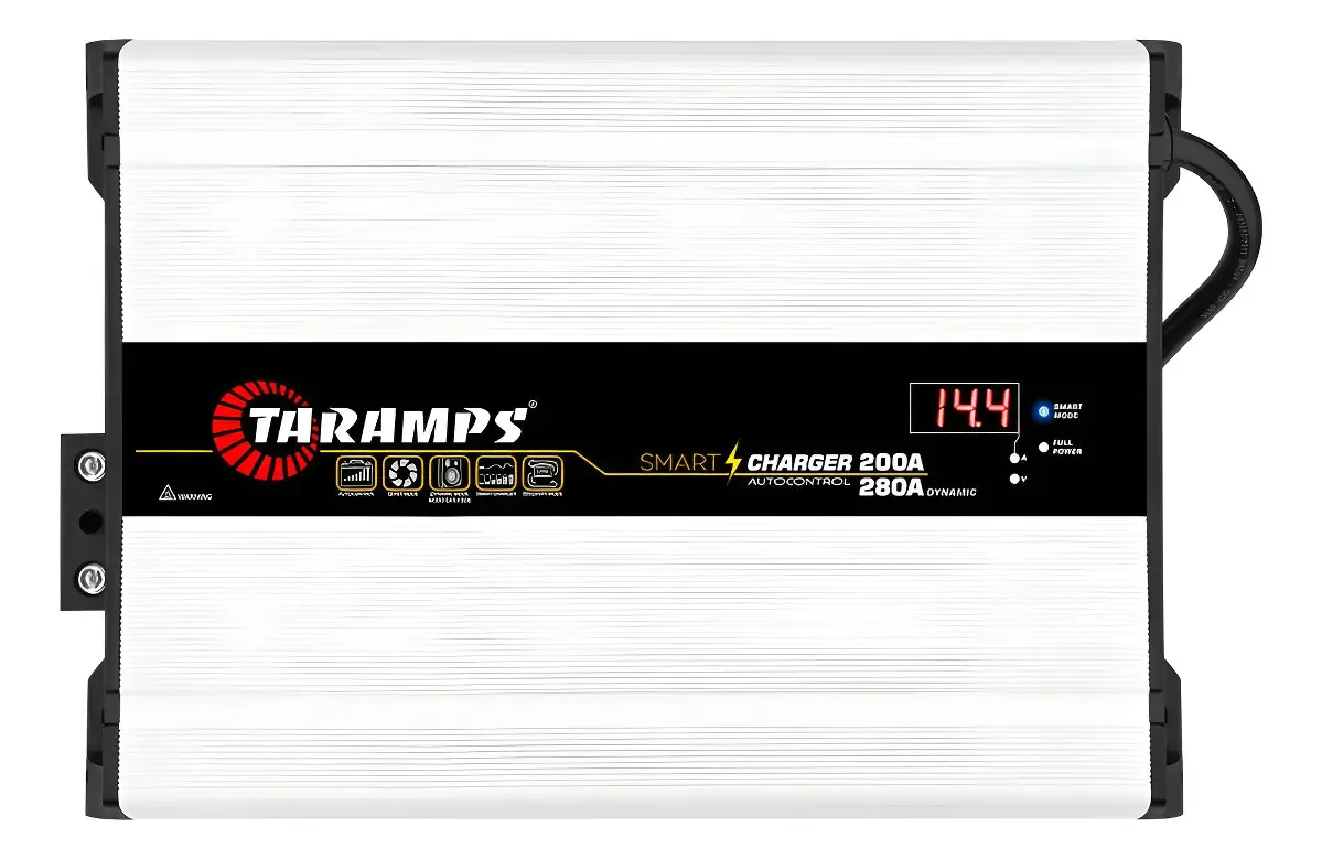 Fonte Automotiva 200 Amperes Taramps Smart Charger 200a/280