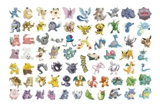 70 Tatuagens Infantil Pokemon Pikachu Removível - 19x13cm Colorido Pokémon
