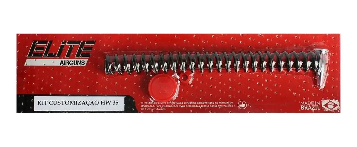 Kit Mola Helicoidal + Bucha Pu Hw35 - Elite Airguns