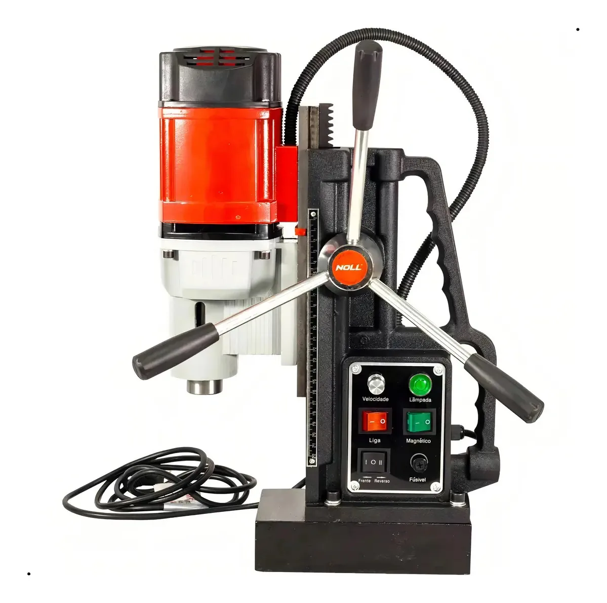 Furadeira Magnética Noll 1900w Curso 160mm Perfuração 50mm