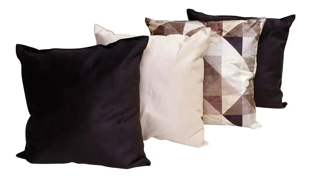 Almofadas Decorativas 4 Unidades 45cm Estampado