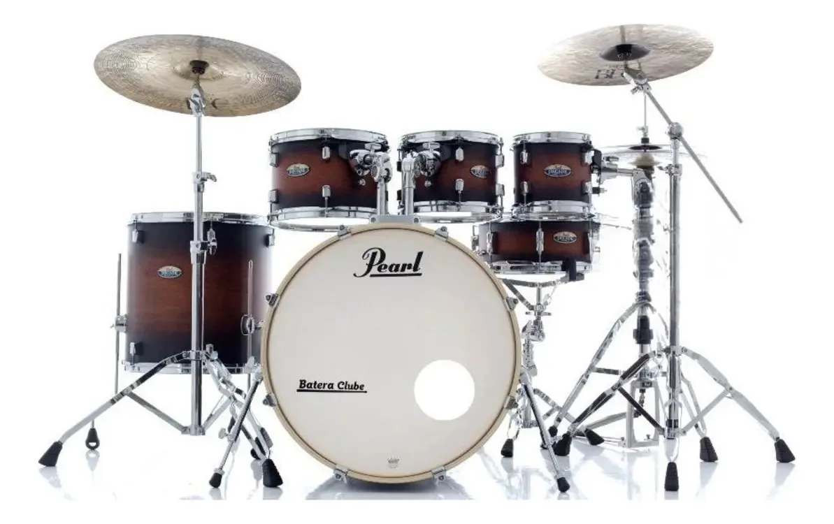 Bateria Pearl Decade Maple Brown 22,8,10,12,16 C/ Ferragens