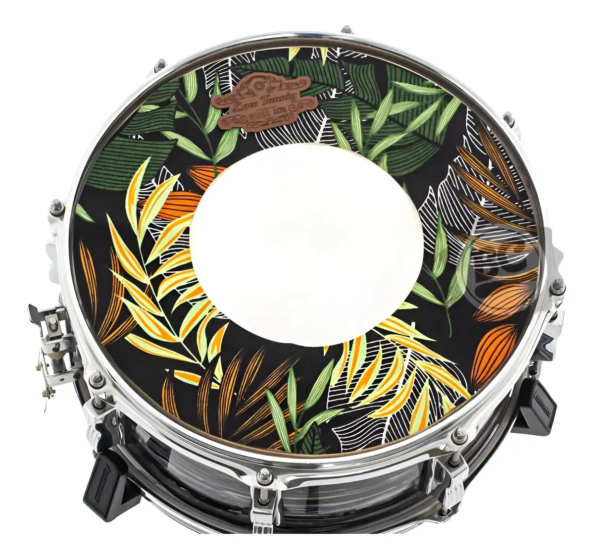 Abafador De Caixa Feel Good Low Tuning 13 Floral Para Som D