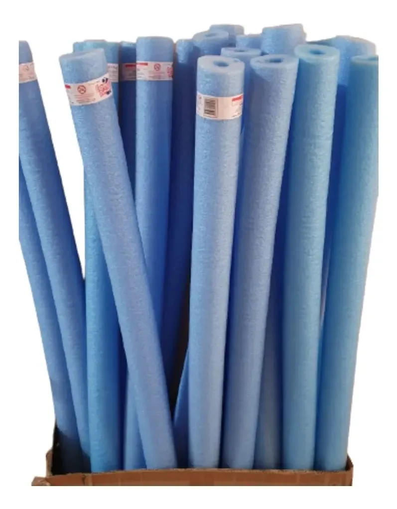 10 Unid Boia De Piscina Natação Flutuador Macarrão Espaguete Cor Azul - HURACAN DISTRIBUIDORA
