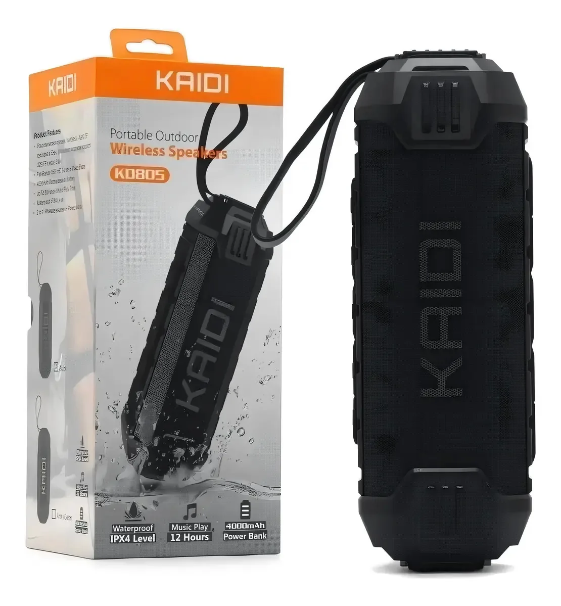 Caixa De Som Bluetooth Kd-805