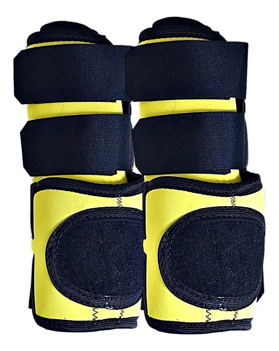 Boleteira Patas Traseiras Neoprene Profissional Cor Amarelo