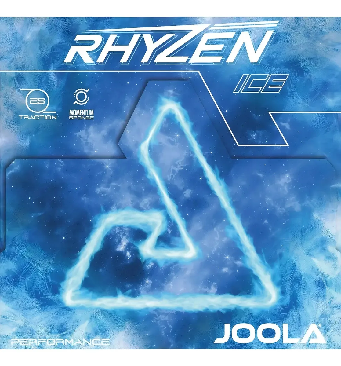 Borracha Joola Rhyzen Ice 2.2mm Azul Tênis de Mesa Profissional