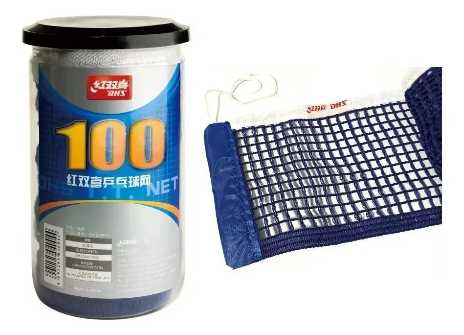 Rede Dhs 100 Para Suporte Tênis Mesa Modelos P145 P118 P104 Cor Azul