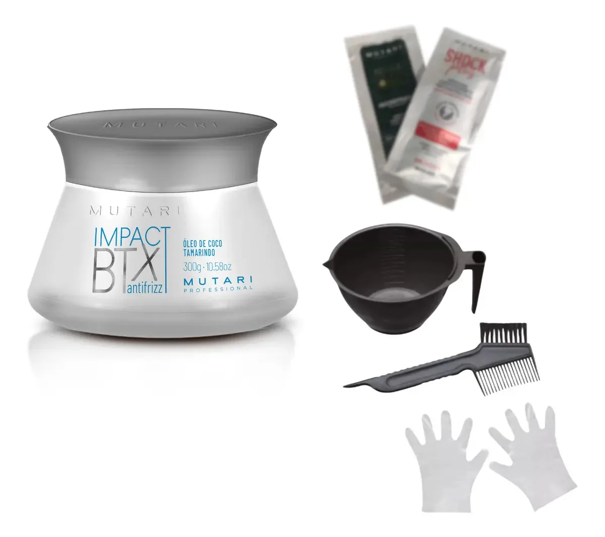 Alinhamento Capilar Redutor Volume Impact Btx Mutari 300g