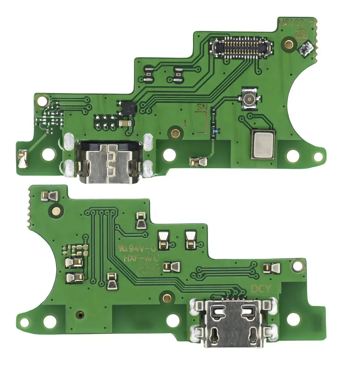 Placa Flex Carga Conector Compatível Moto E6s Turbo Premium
