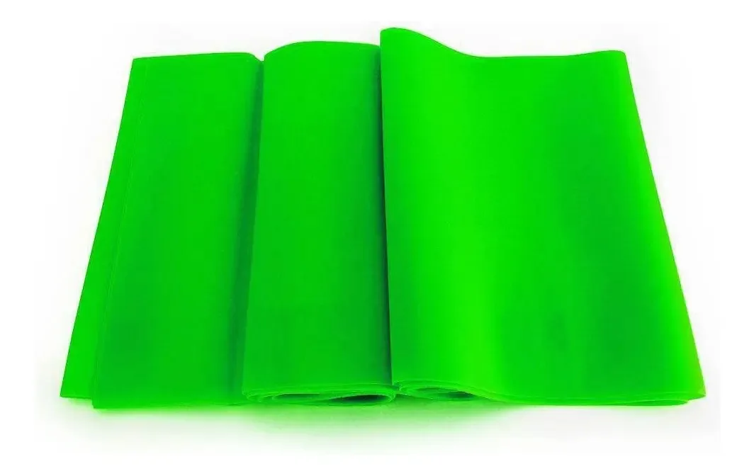 Faixas Elásticas Treino Funcional Fitness Lesões - Verde