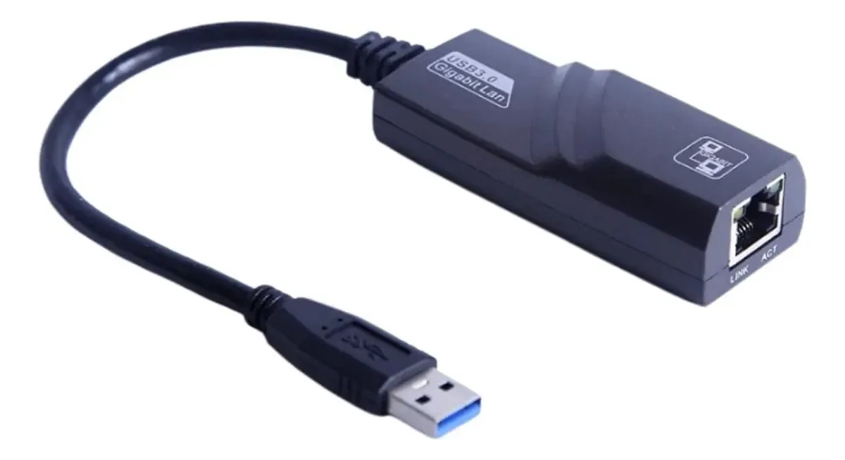 Adaptador Gigabit Lan Rede Usb 3.0 Ethernet 10/100/1000 Note