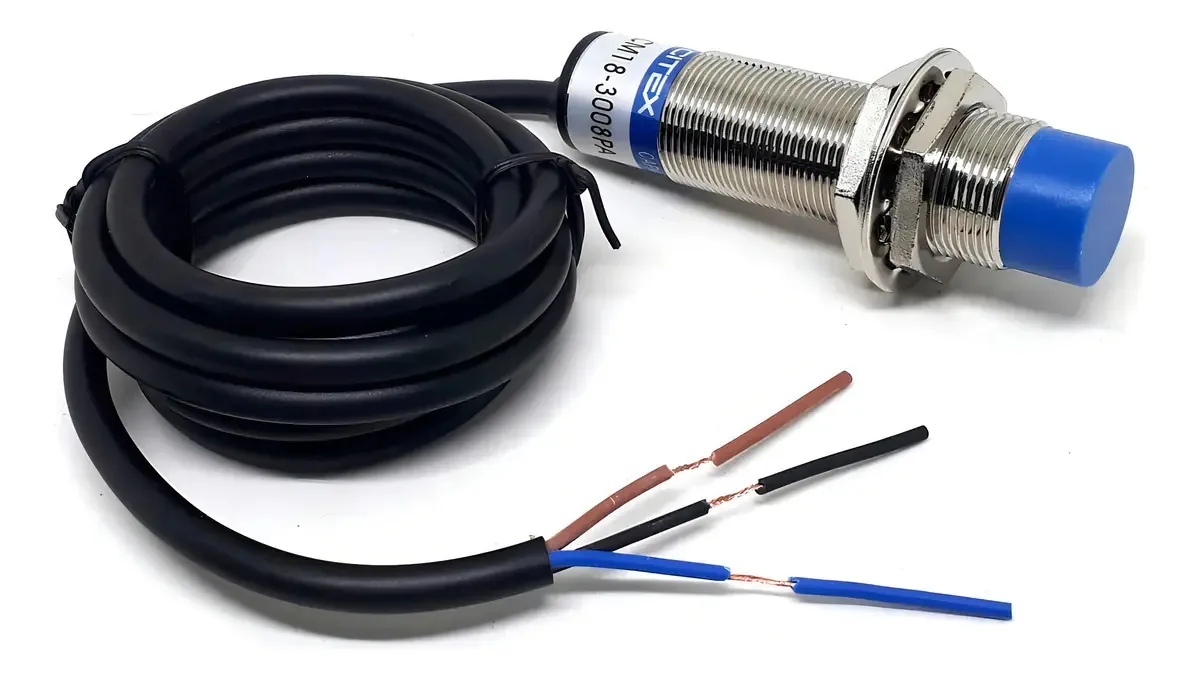 Cm18-3008pb Sensor Capacitivo Não Faceado 6-36vcc Pnp