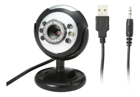 640p Webcam Streaming Ao Vivo Webcam Com Microfone 360 Graus