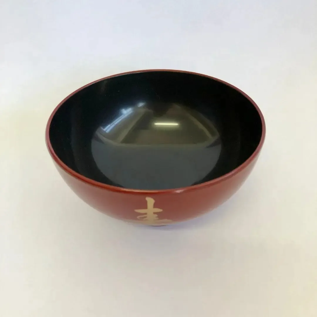 Kit 12 Tigelas Cumbuca Poke Sopa Lamen Missoshiro Vermelho
