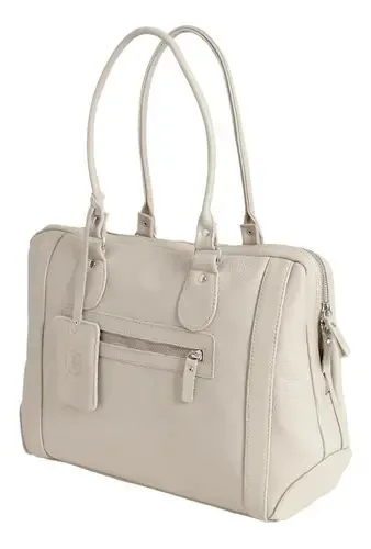 Bolsa Pasta Em Couro 8909 Gelo Jfe Couro