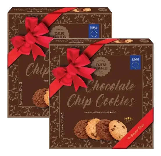 2 Biscoitos Com Pedaços De Chocolate Dan Cake Portugal 200g