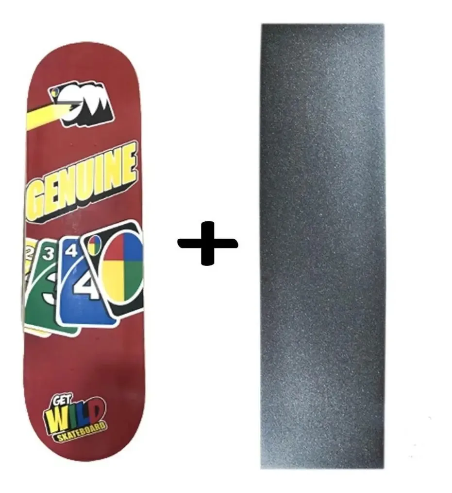Shape De Marfim Genuine Uno Card 8.00 + Lixa De